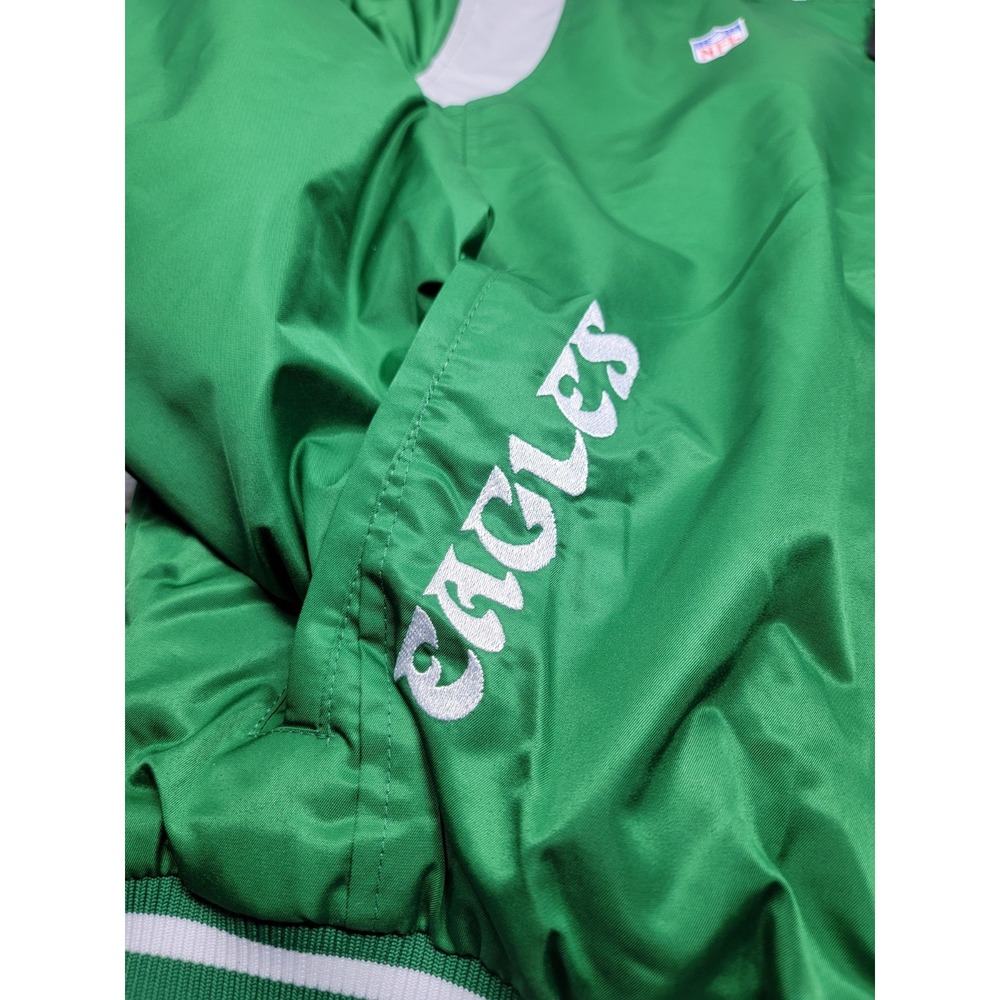 Philadelphia Eagles Mens NFL Bomber Jacket Size Small NWT - Picture 3 of 10